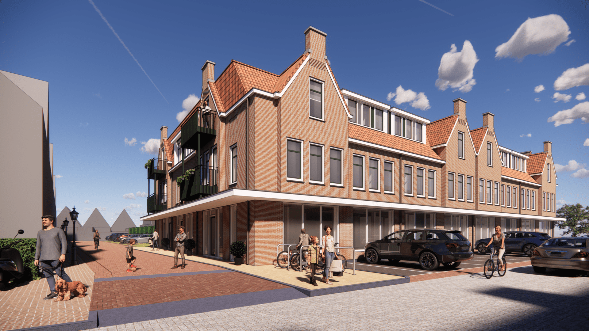 Exterieur Bokkingstraat TBE-ZA architecten en ingenieurs